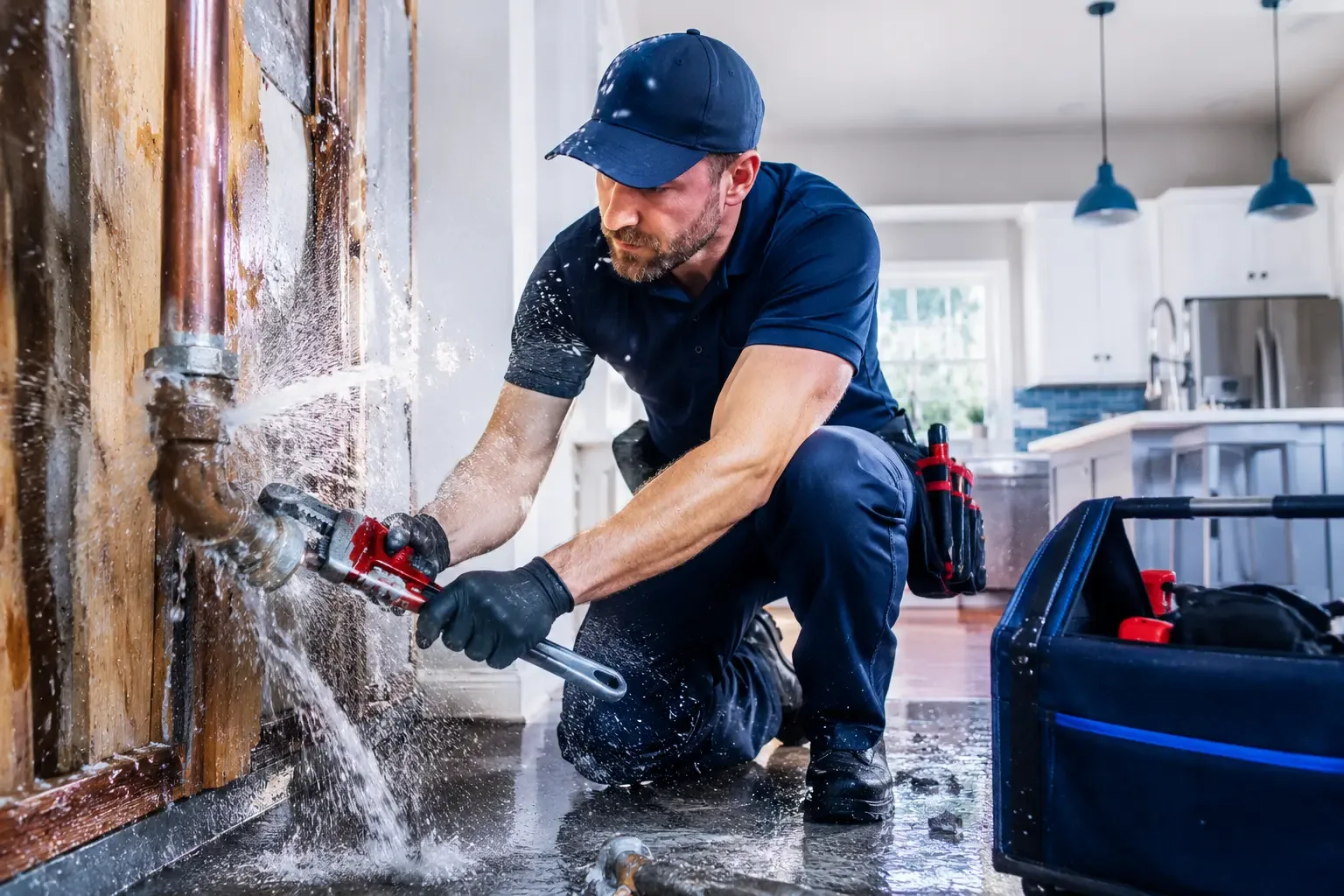 Local emergency pipe repair professionals in Freelandville, IN